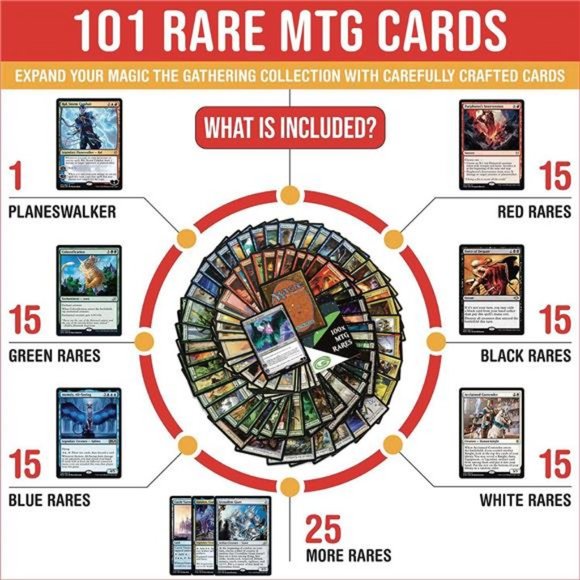 101x Magic The Gathering Rares Collection Assorted Gold Symbol Cards - Picture 2 of 7